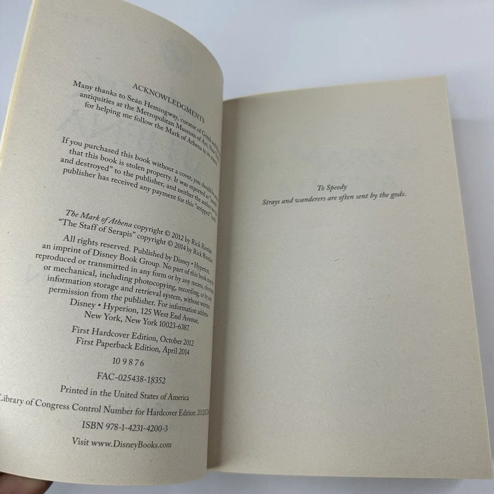 Magnus Chase, The Kane‎ Chronicles and The Mark of Athena by Rick Riordan Books